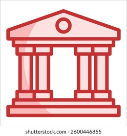 Government Icon Element For Design