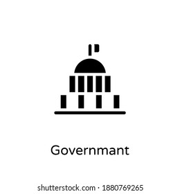 Government icon in vector. Logotype