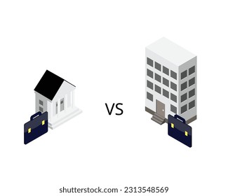 government job compare to private company job to choose to work with