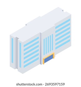 Government Office Vector icon which can easily modify or edit
