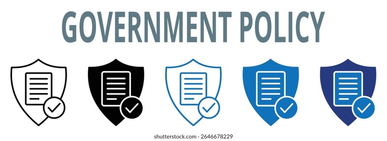 governo política, ícone, vetor, ilustração, inflação, taxa, governo, política, público, estado, legislativo