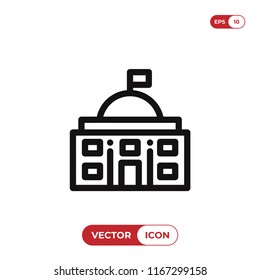 Government vector icon