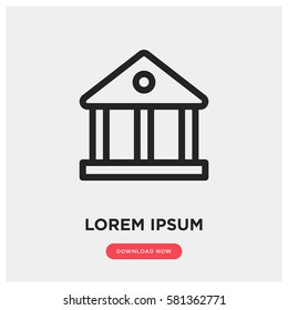 Government vector icon