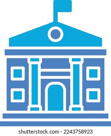 Government vector icon. Can be used for printing, mobile and web applications.