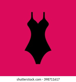 Gown Icon. Eps-10.