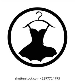 gown vector logo design arts