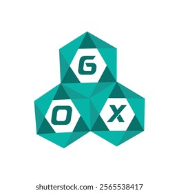 GOX creative minimalist letter logo. GOX unique vector initials alphabet letter logo design
