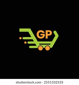 GP Financial logo design template, GP Financial logo