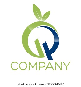 GP letter logo