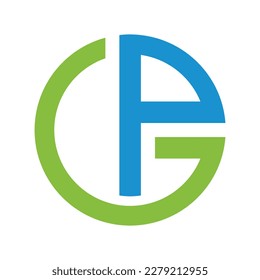 GP logo icon template 2