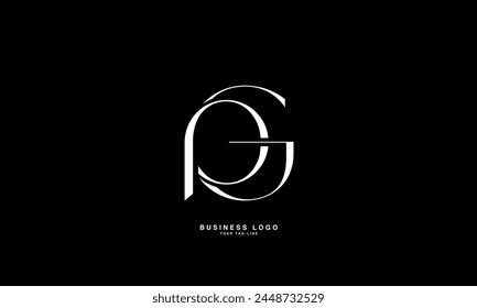 GP, PG, G, P, Abstract Letters Logo monogram