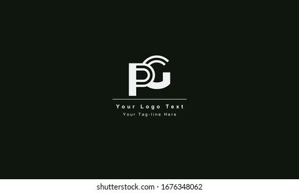 GP or PG letter logo. Unique attractive creative modern initial GP PG G P initial based letter icon logo