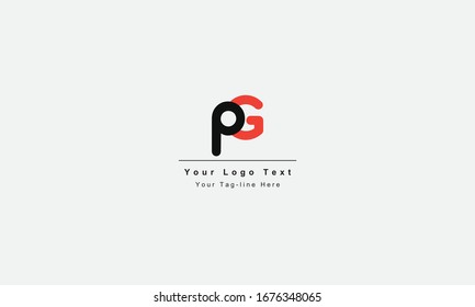 GP or PG letter logo. Unique attractive creative modern initial GP PG G P initial based letter icon logo
