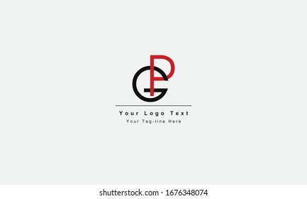 GP or PG letter logo. Unique attractive creative modern initial GP PG G P initial based letter icon logo