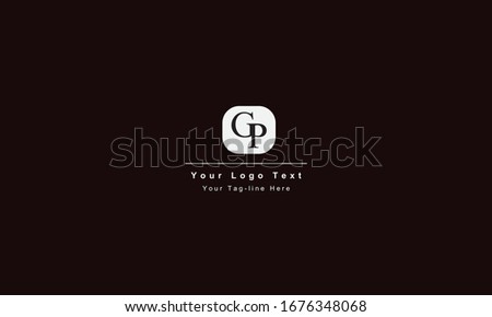 GP or PG letter logo. Unique attractive creative modern initial GP PG G P initial based letter icon logo