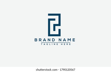 GP, PG Logo Design Vorlage Vektorgrafik-Branding-Element.
