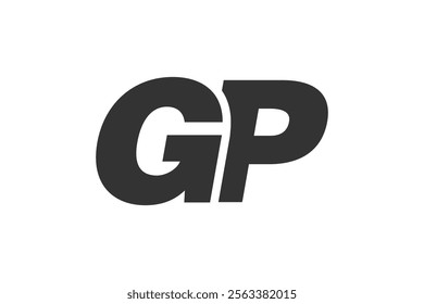 GP Techno Editable Font Logo For Corporate Branding. Bold, Futuristic Design With Unique Typographic Ideas. Minimal Custom Type And Dynamic Letter Variations For Promotion, Printing, And Book Titles