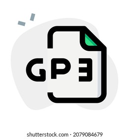 GP3 es un formato de archivo necesario para los tipos de vídeo y audio de voz asociados