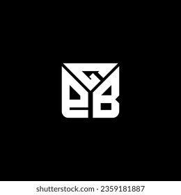 GPB letter logo vector design, GPB simple and modern logo. GPB luxurious alphabet design  
