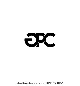 gpc letter original monogram logo design