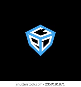 GPD letter logo vector design, GPD simple and modern logo. GPD luxurious alphabet design  