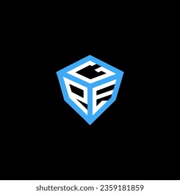 GPE Brief Logo Vektordesign, GPE einfaches und modernes Logo. GPE Luxus-Alphabet-Design  