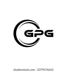 GPG Logo Design, Inspiration for a Unique Identity. Modern Elegance and Creative Design. Watermark Your Success with the Striking this Logo.