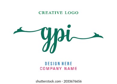 GPI lettering logo is simple, easy to understand and authoritative