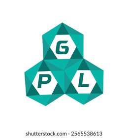 GPL creative minimalist letter logo. GPL unique vector initials alphabet letter logo design
