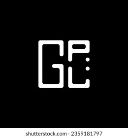 GPL letter logo vector design, GPL simple and modern logo. GPL luxurious alphabet design  