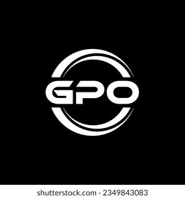 GPO Logo Design, Inspiration for a Unique Identity. Modern Elegance and Creative Design. Watermark Your Success with the Striking this Logo.