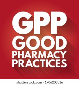 GPP - Akronym "Good Pharmacy Practices", Concept-Hintergrund