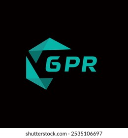 Logotipo de letra criativa minimalista GPR. GPR vetor exclusivo iniciais alfabeto letra logotipo design
