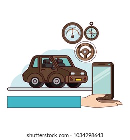 gps application set icons