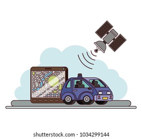 gps application set icons