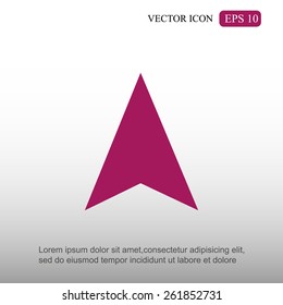GPS arrow icon