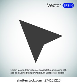 GPS arrow icon