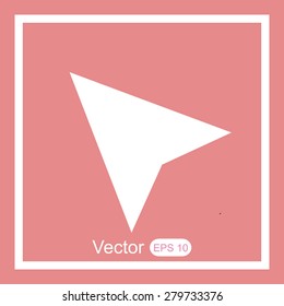 GPS arrow icon