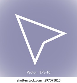 GPS arrow icon