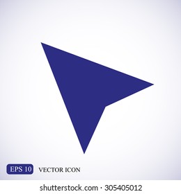 GPS arrow icon