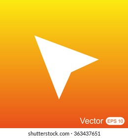 GPS arrow icon
