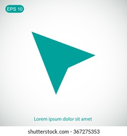 GPS arrow icon