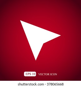 GPS arrow icon
