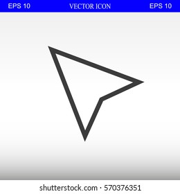 GPS arrow icon