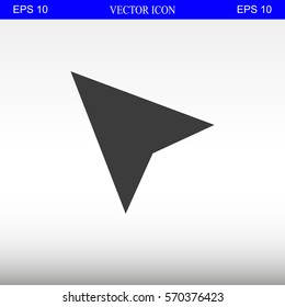 GPS arrow icon