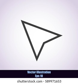GPS arrow icon