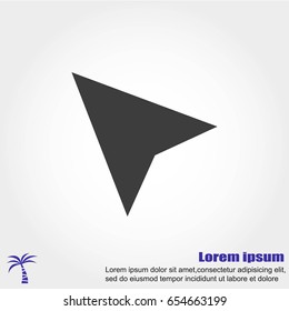 GPS arrow icon