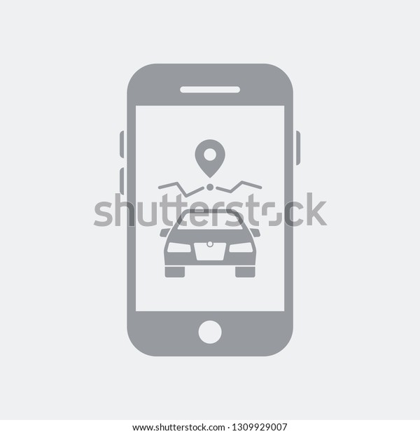 Gps car location on\
smartphone