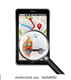 gps concept design, vector illustration eps10 graphic 