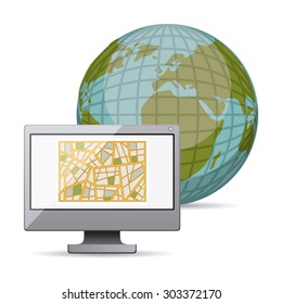 GPS Design digital design, vector illustration eps 10 
